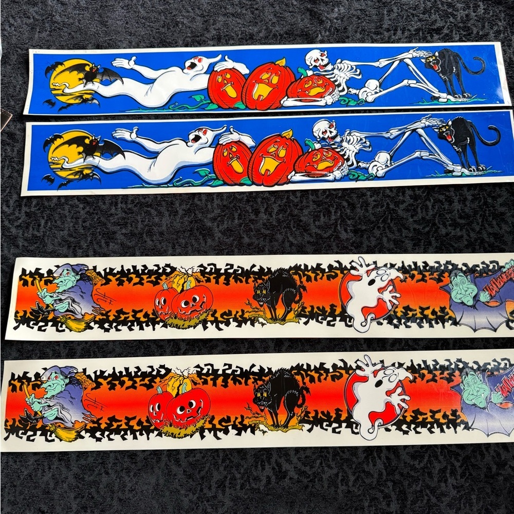 1990‎ Halloween Window Decal